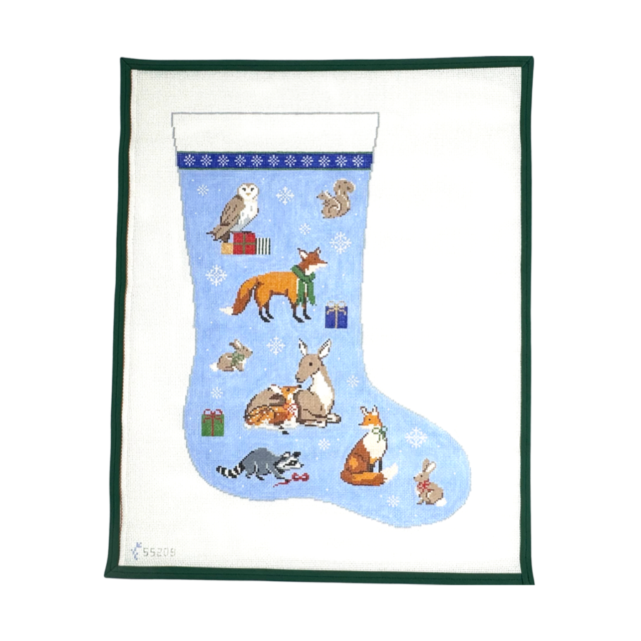 Christmas Forest Stocking