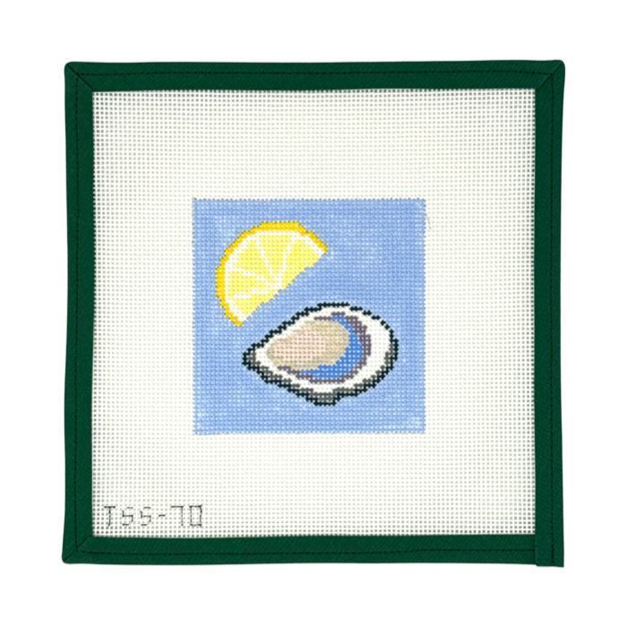 Oyster with Lemon - Raw Bar Coaster